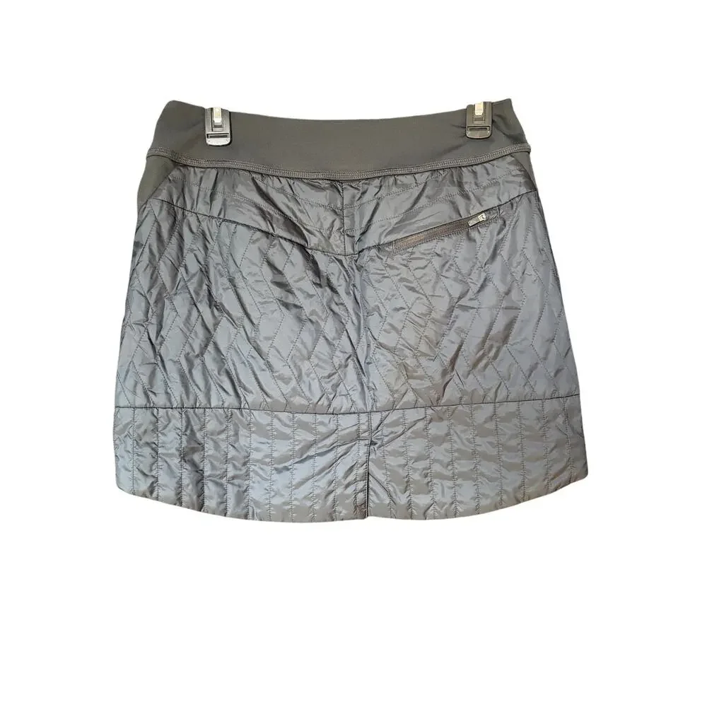 Mountain Hardware Trekkin Insulated Mini Skirt Size Medium in Black